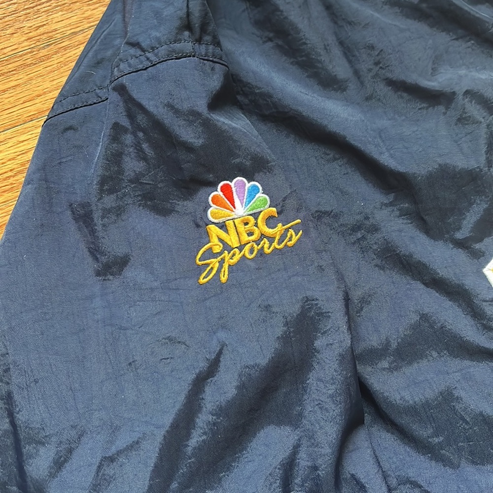Vintage Champion NBC Sports Windbreaker Pullover Jacket / XXL / 90s - Picture 5 of 9